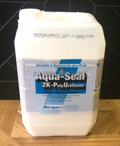 Паркетный Лак Berger Aqua-Seal RoyalMatt 1.65л